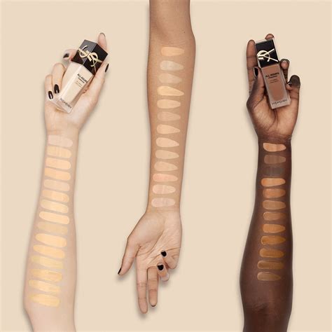 ysl all hours foundation swatches